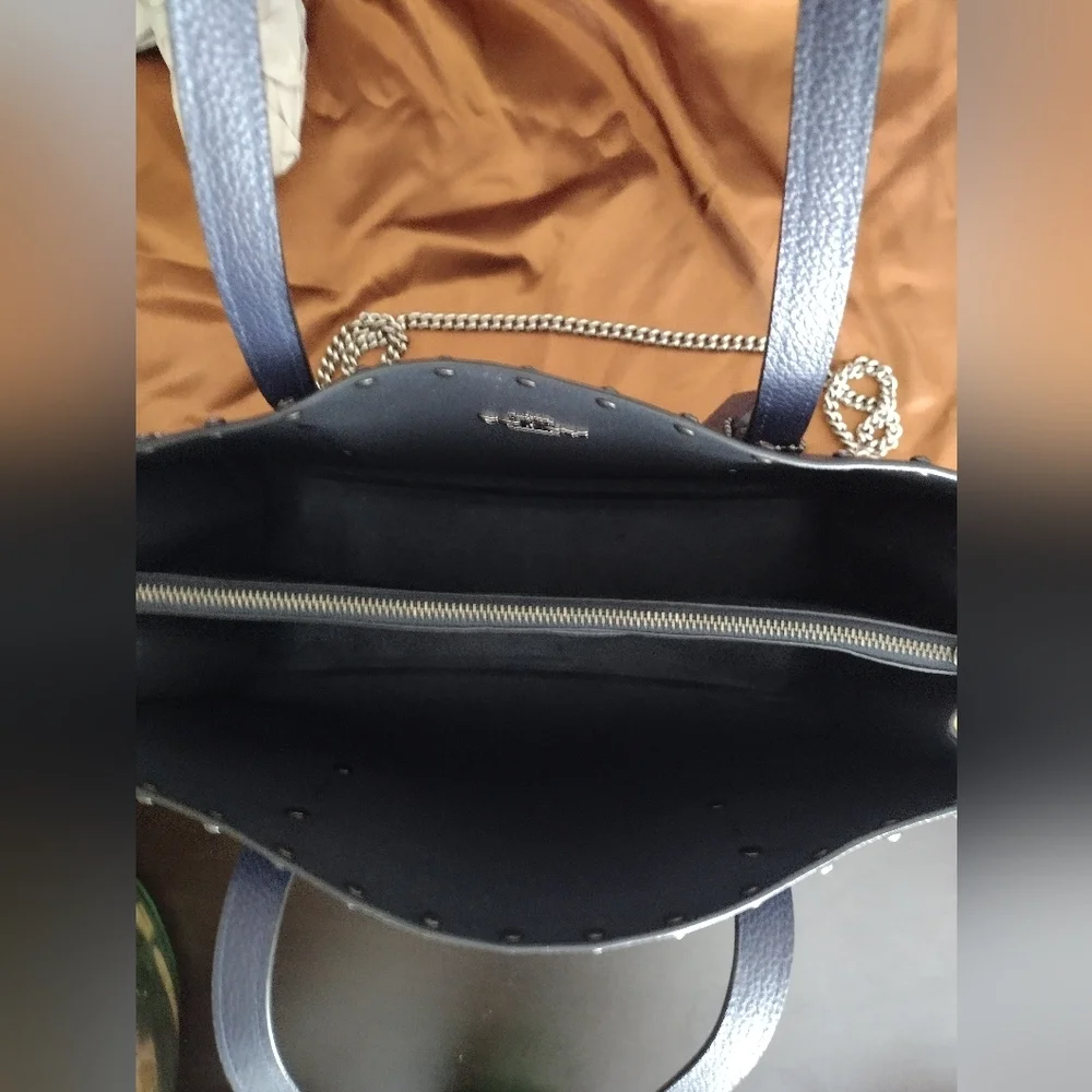 Coach Charlie Carryall With Crystal Rivets - Picture 10 of 16